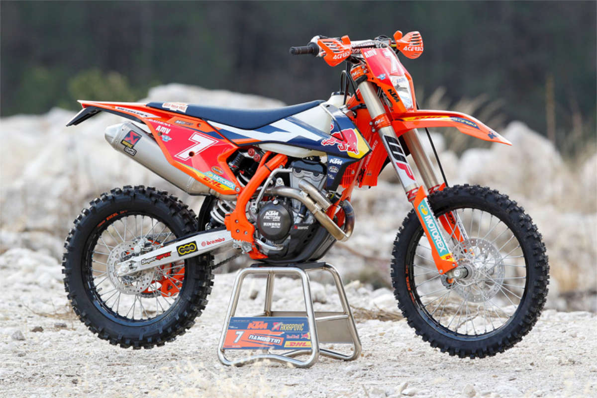 Pro Bike: Christophe Nambotin 2017 KTM 350 EXC-F
