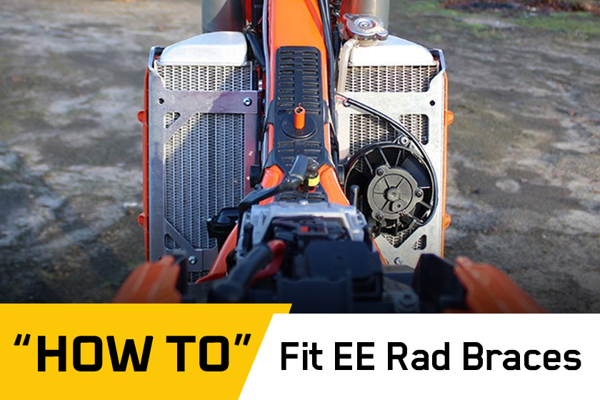 How To: Fit Enduro Engineering radiator braces, KTM 300 EXC TPI