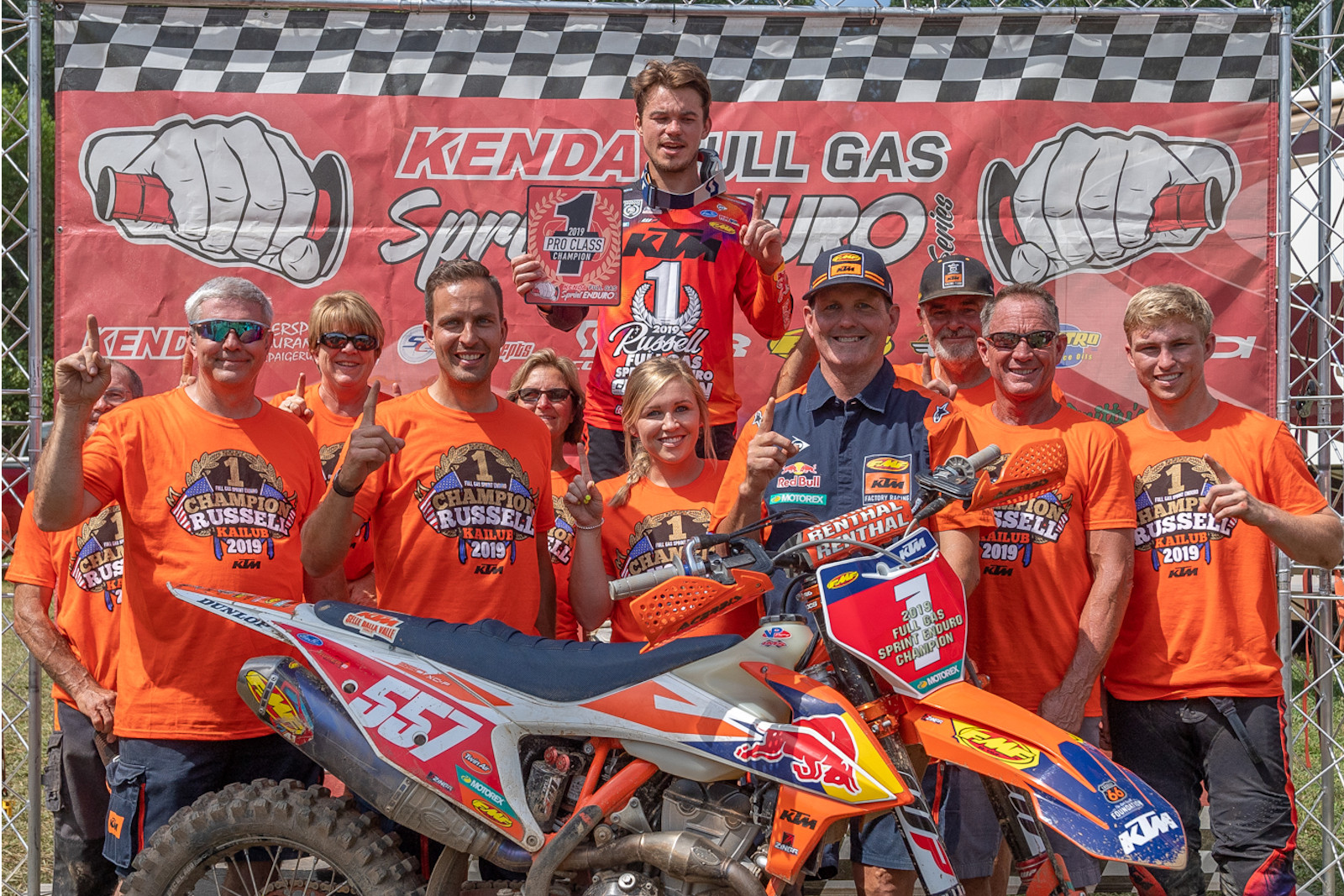Kailub Russell Clinches Title At Rockcrusher Full Gas Sprint Enduro 