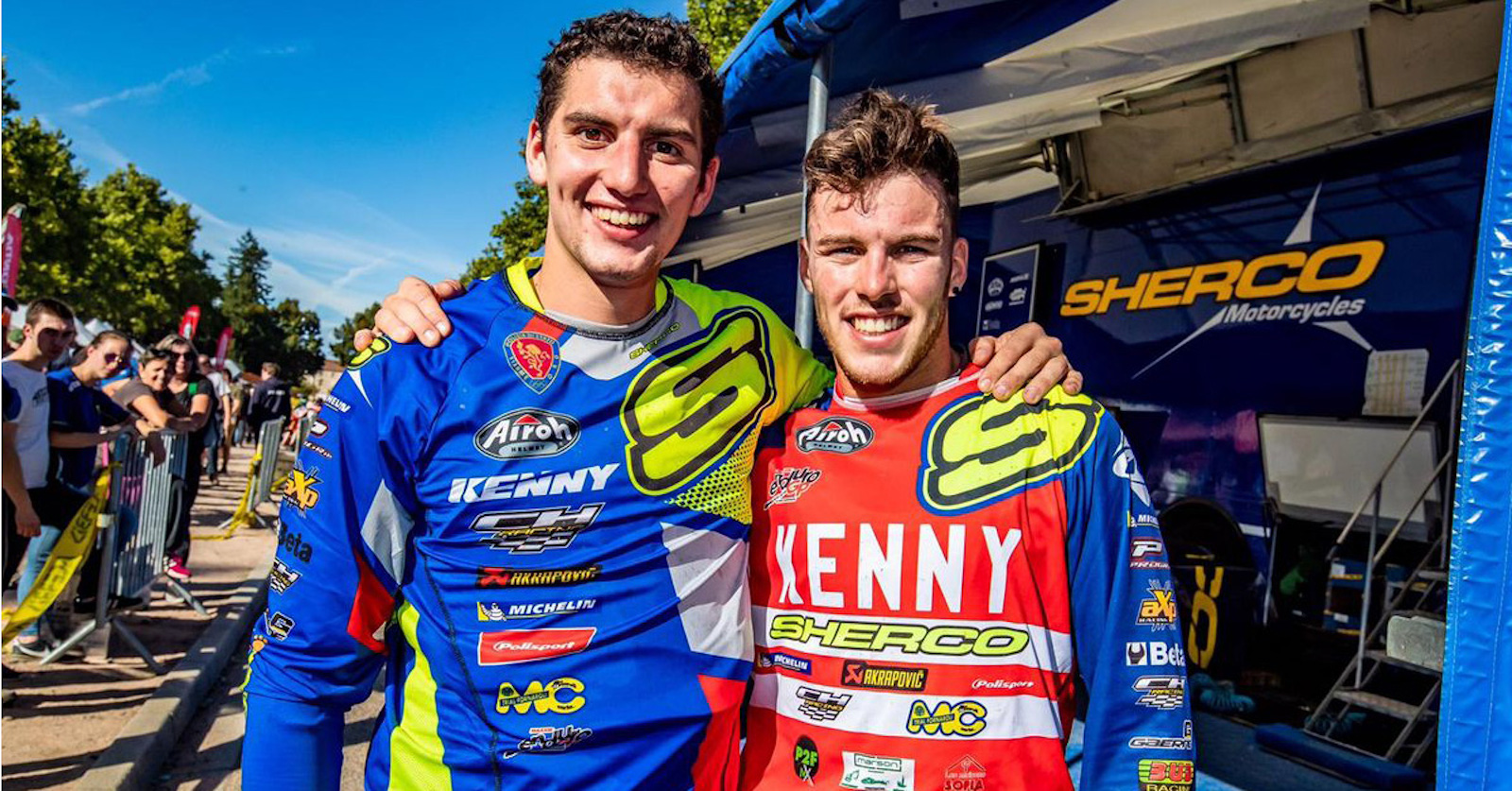 Junior EnduroGP class attack for Sherco Factory Enduro Team in 2020  