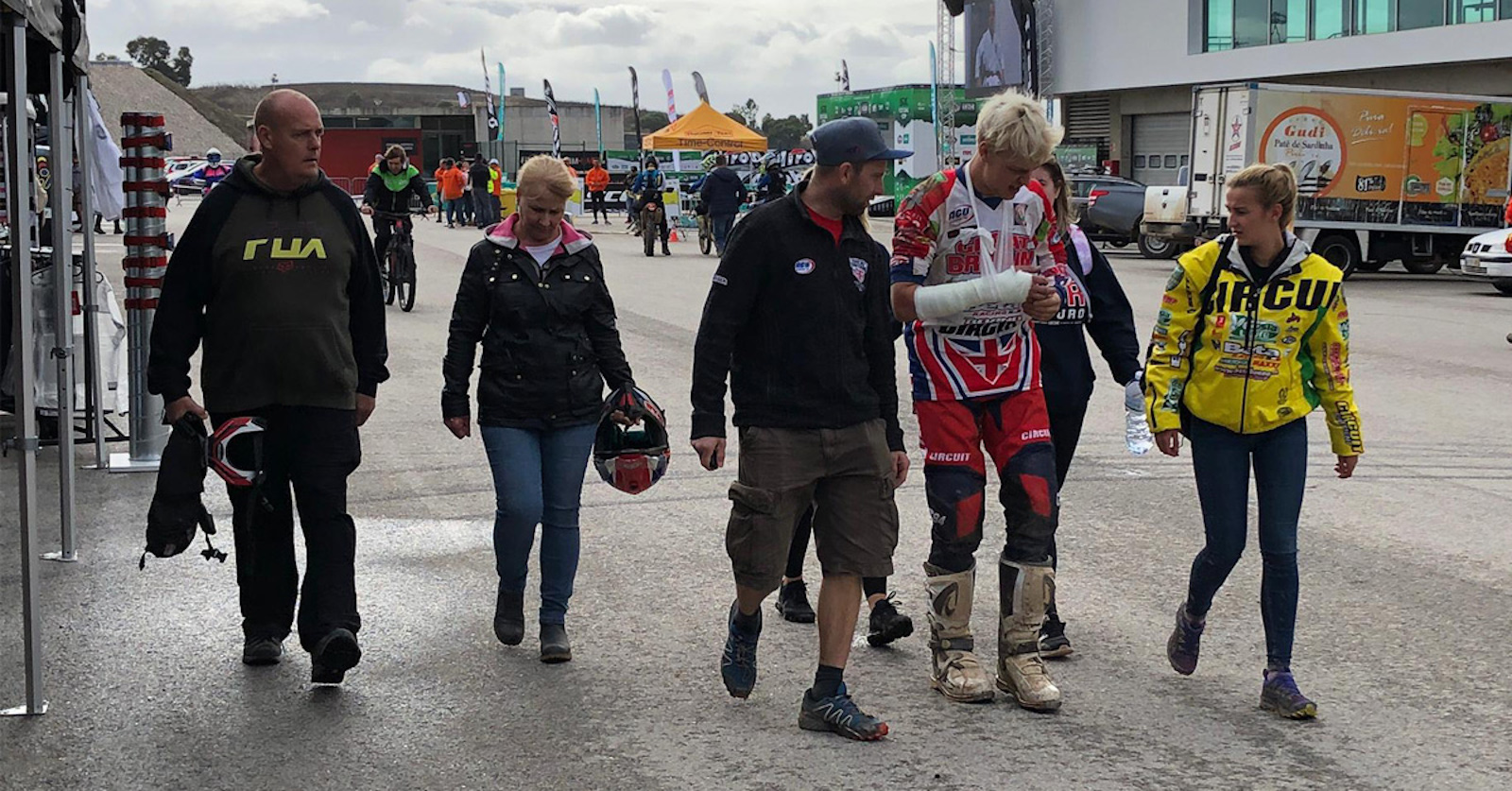 Brad Freeman Crashes Out of 2019 ISDE