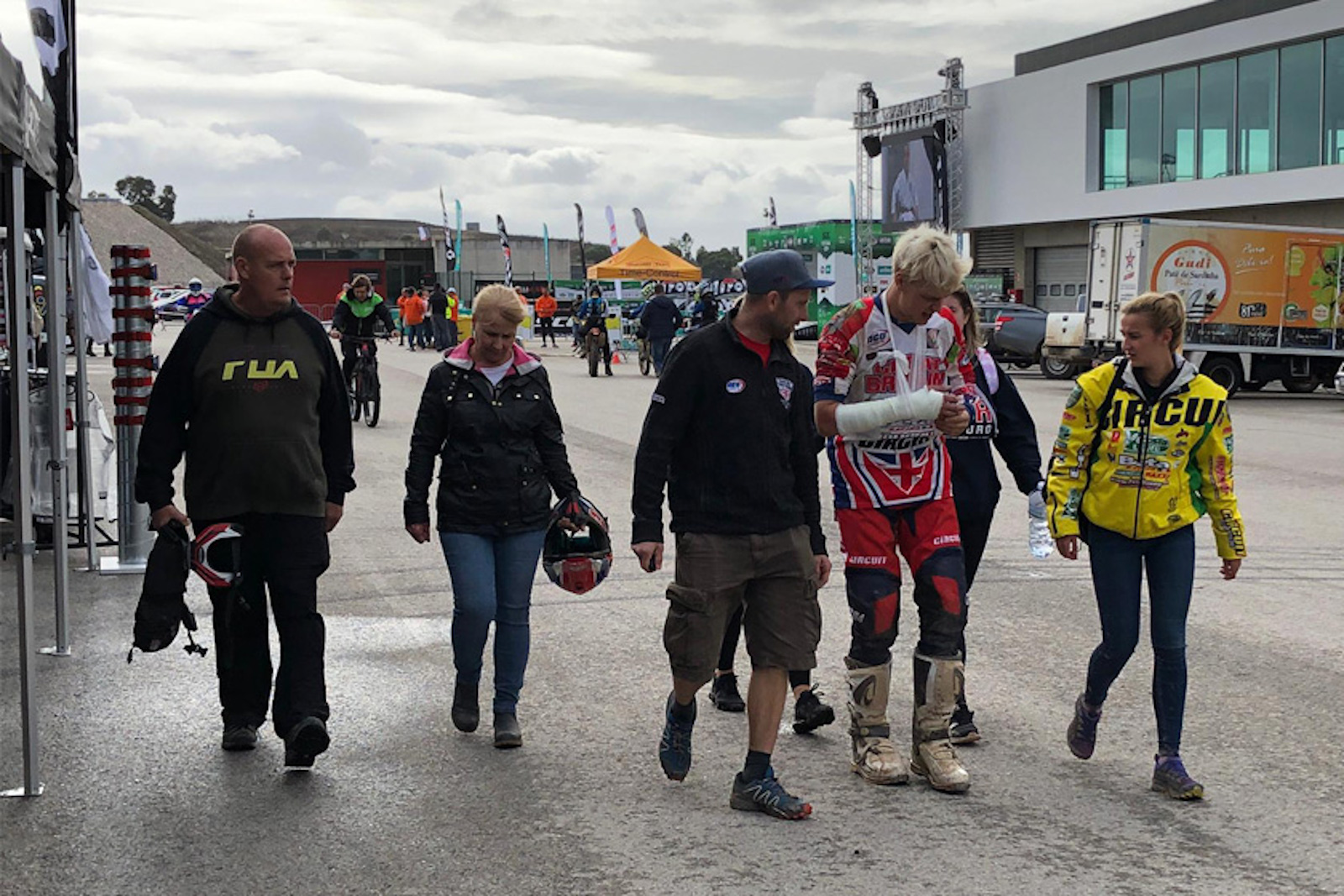 Brad Freeman Crashes Out of 2019 ISDE