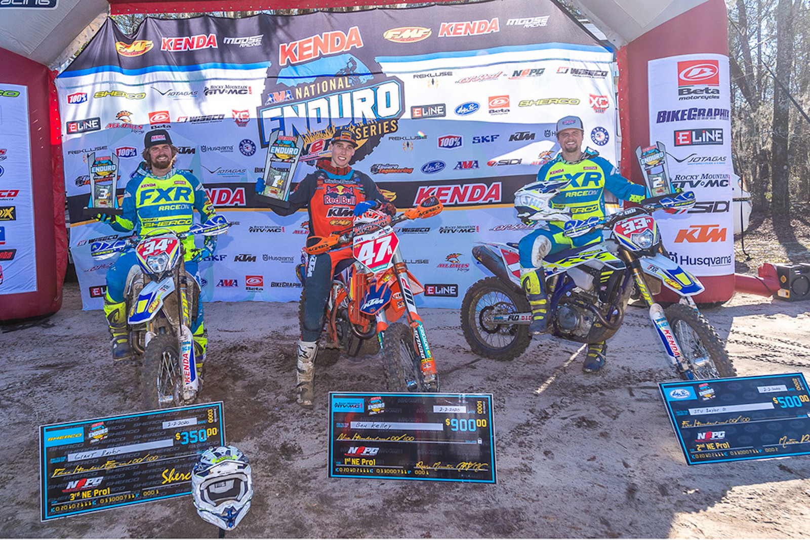 Ben Kelley takes opening National Enduro win of 2020 season at NEPG Sumter Enduro 
