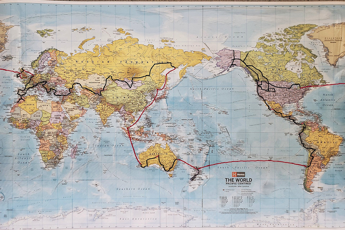 I Survived: Epic round the world trip on a KTM 500 EXC-F