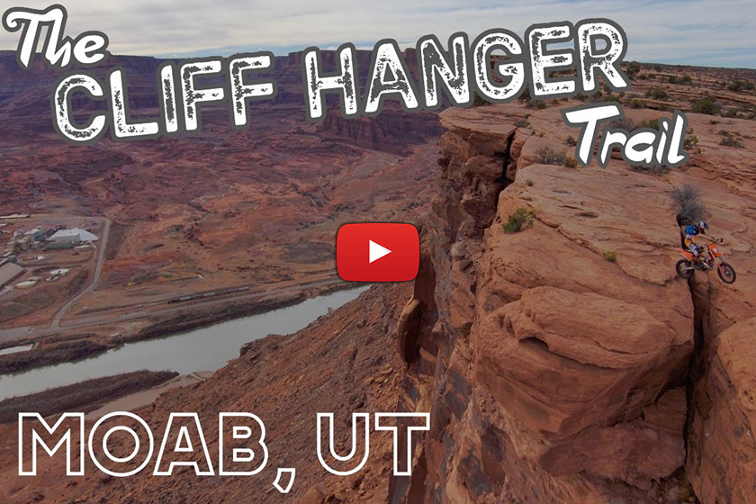 World’s most dangerous off road trail? The infamous Cliffhanger, Moab, USA