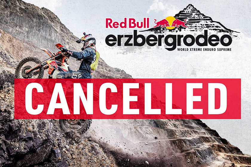 Red Bull ErzbergRodeo 2020 cancelled