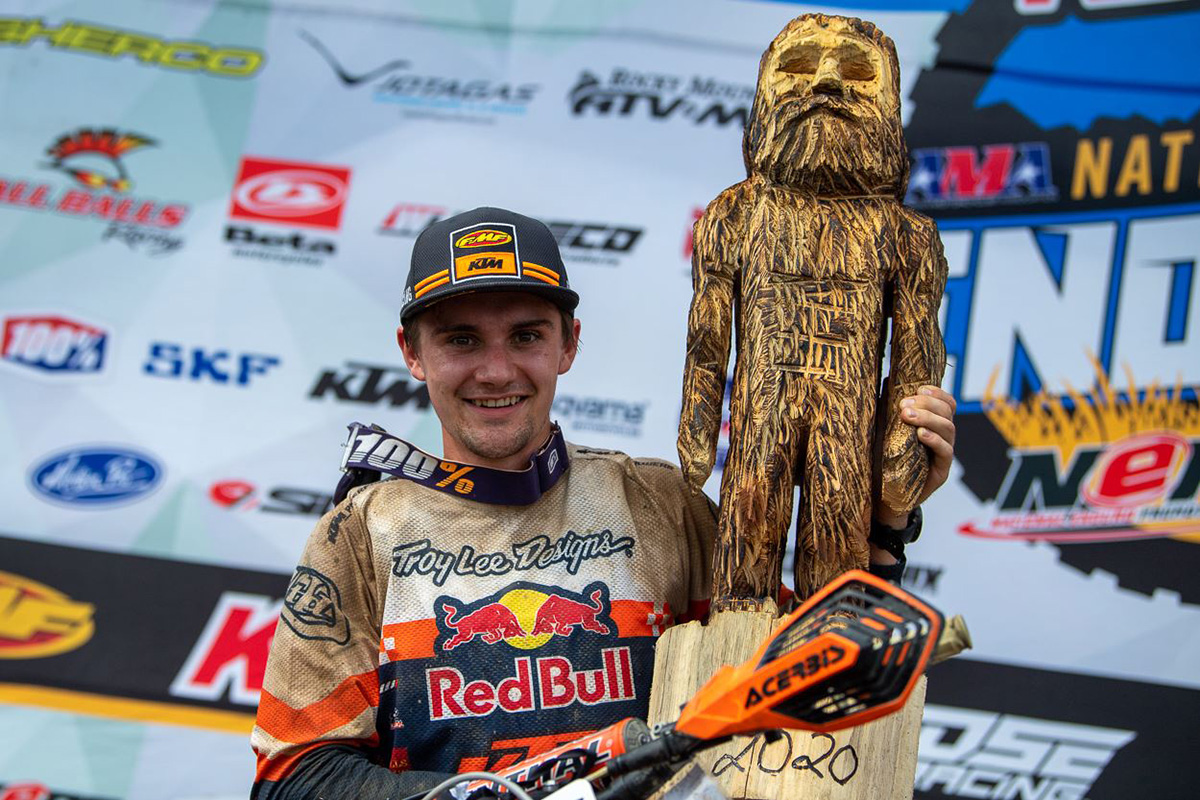 AMA National Enduro: Josh Toth tops Baylor at the Grassman