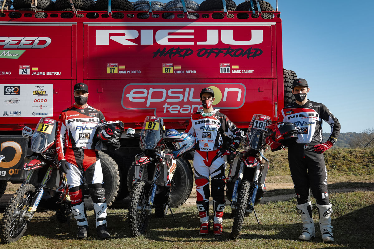 Rieju heading to Dakar 2021? The inside line from the Spanish manufacturer