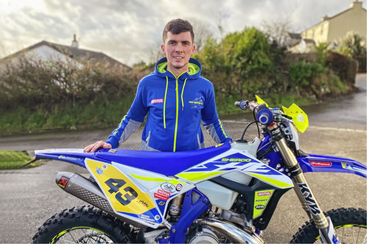 Danny McCanney signs with Sherco Factory Racing for 2021 EnduroGP season