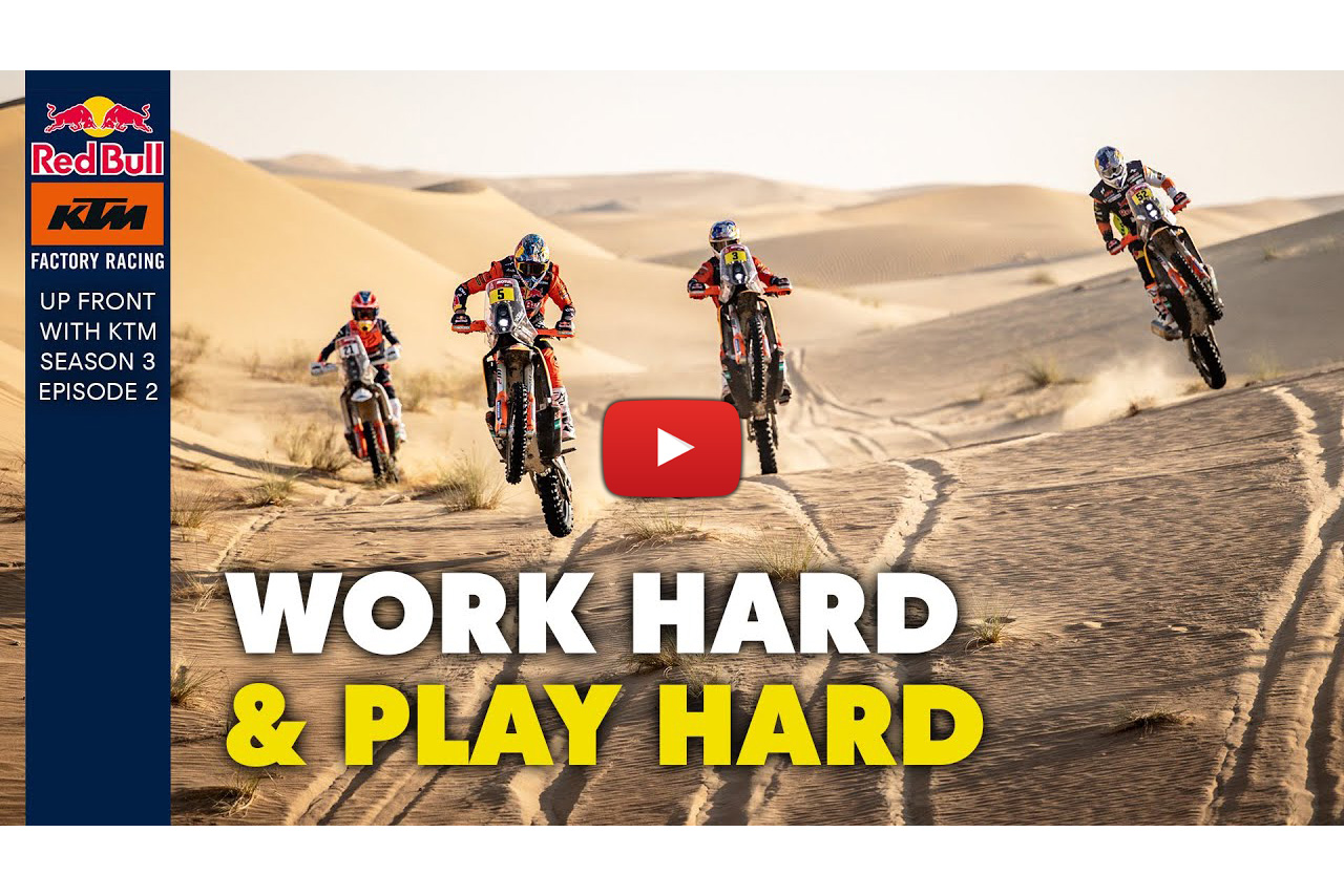 Up Front with the KTM Rally Team – Ep. 2, training