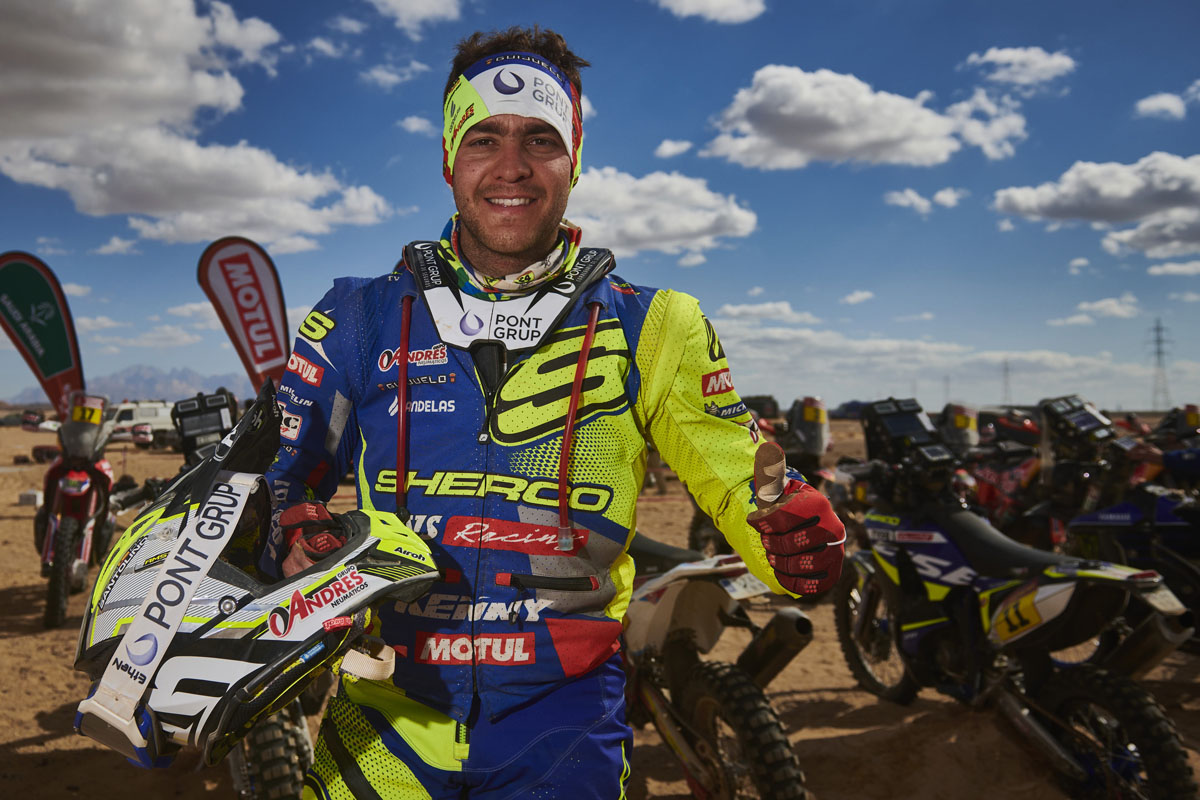 5 minutes: Lorenzo Santolino ­– “Sherco has found its place in the rally scene”