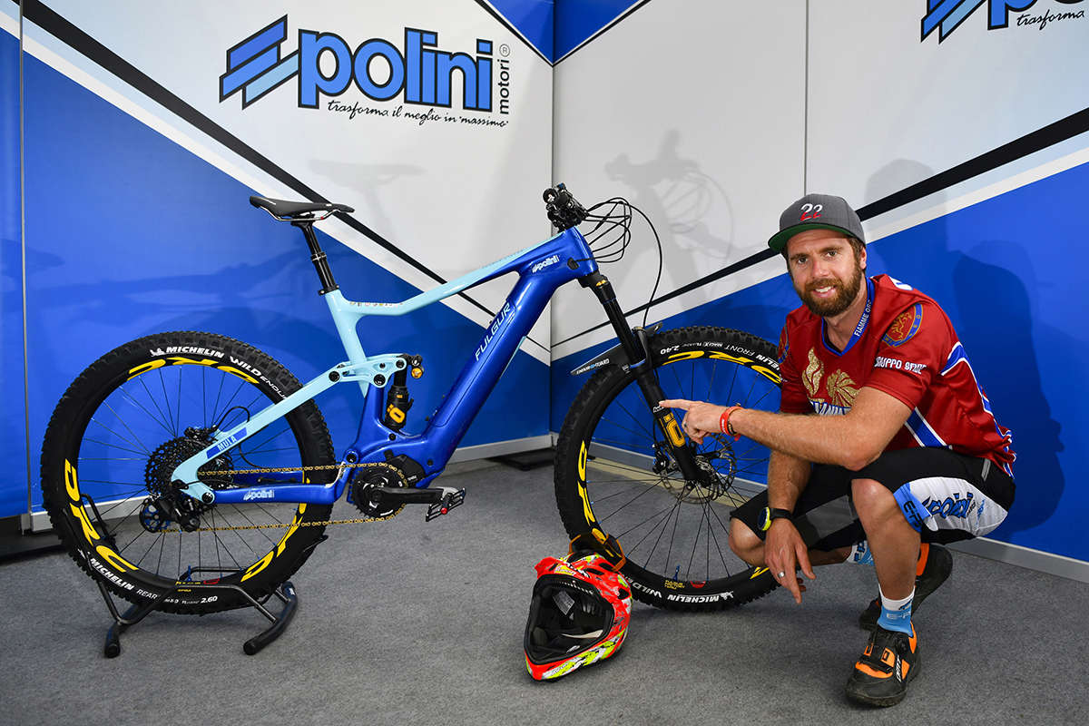 Polini steps into the E-MTB market – Thomas Oldrati swaps engine for pedals 