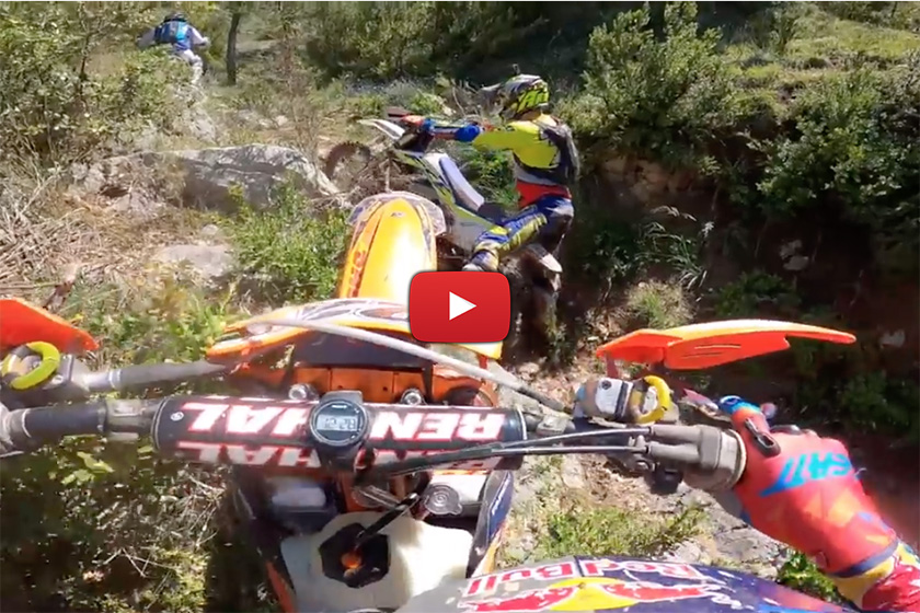POV: Extreme Enduro training onboard with Jonny Walker, Mario Roman and Alfredo Gomez