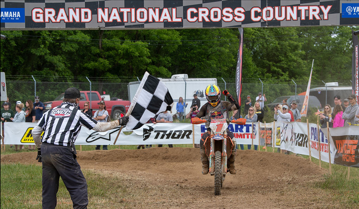 High Point GNCC: Kailub Russell wins despite drama 