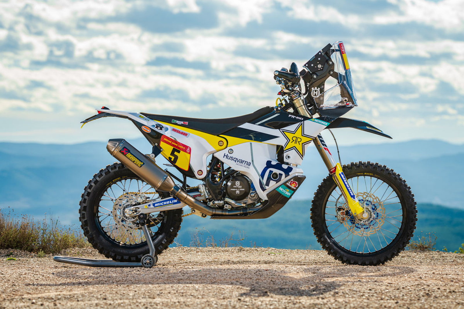 Luciano Benavides signs with Rockstar Energy Husqvarna Factory Racing Rally Team 