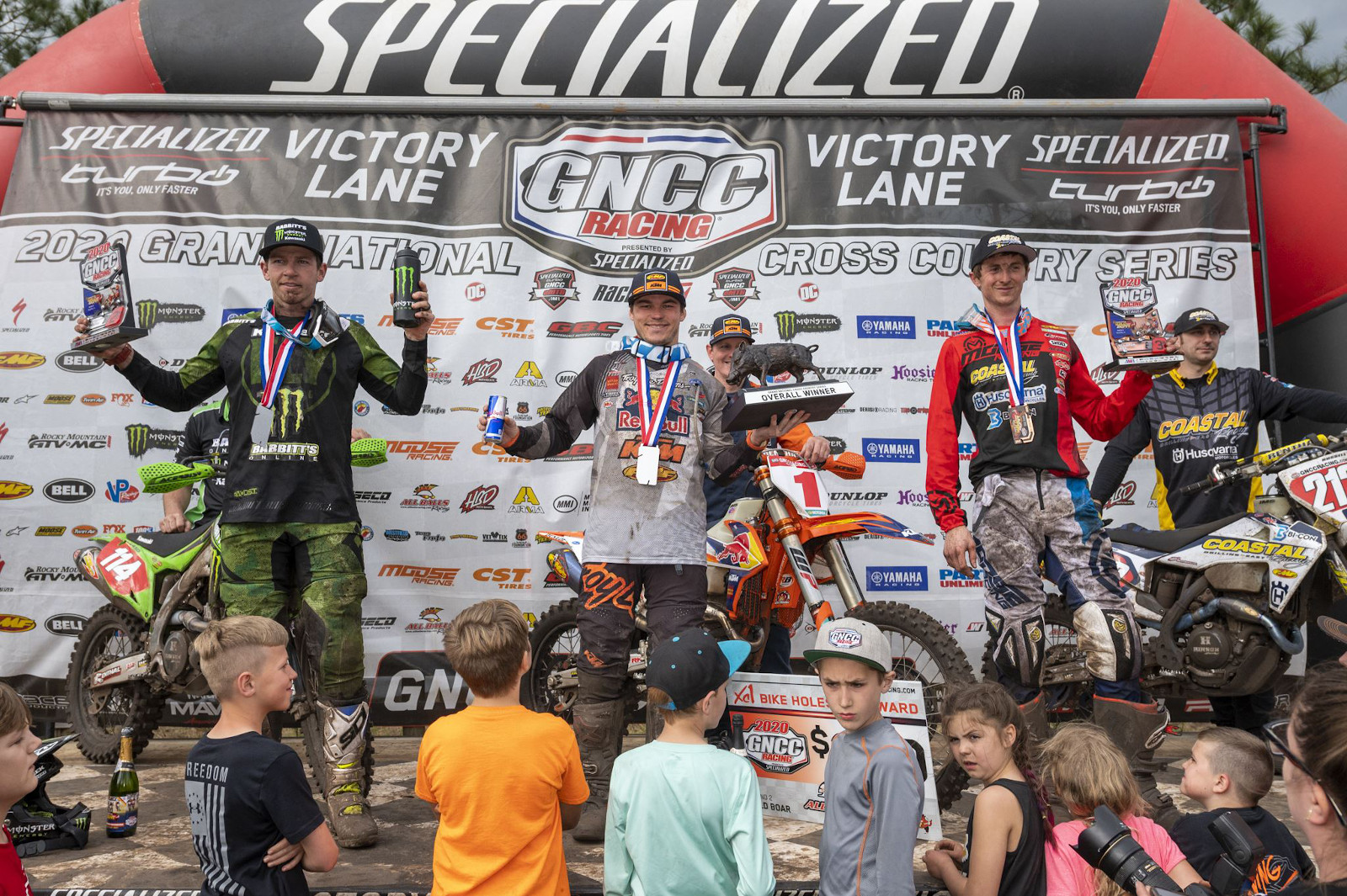 KTM clean sweep at “brutal” Palakta, Wild Boar GNCC round 2