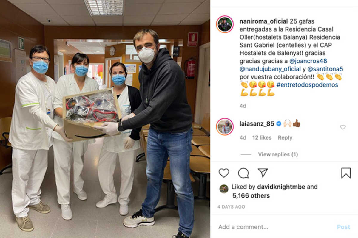 Spanish Enduro helps the fight against Covid-19 