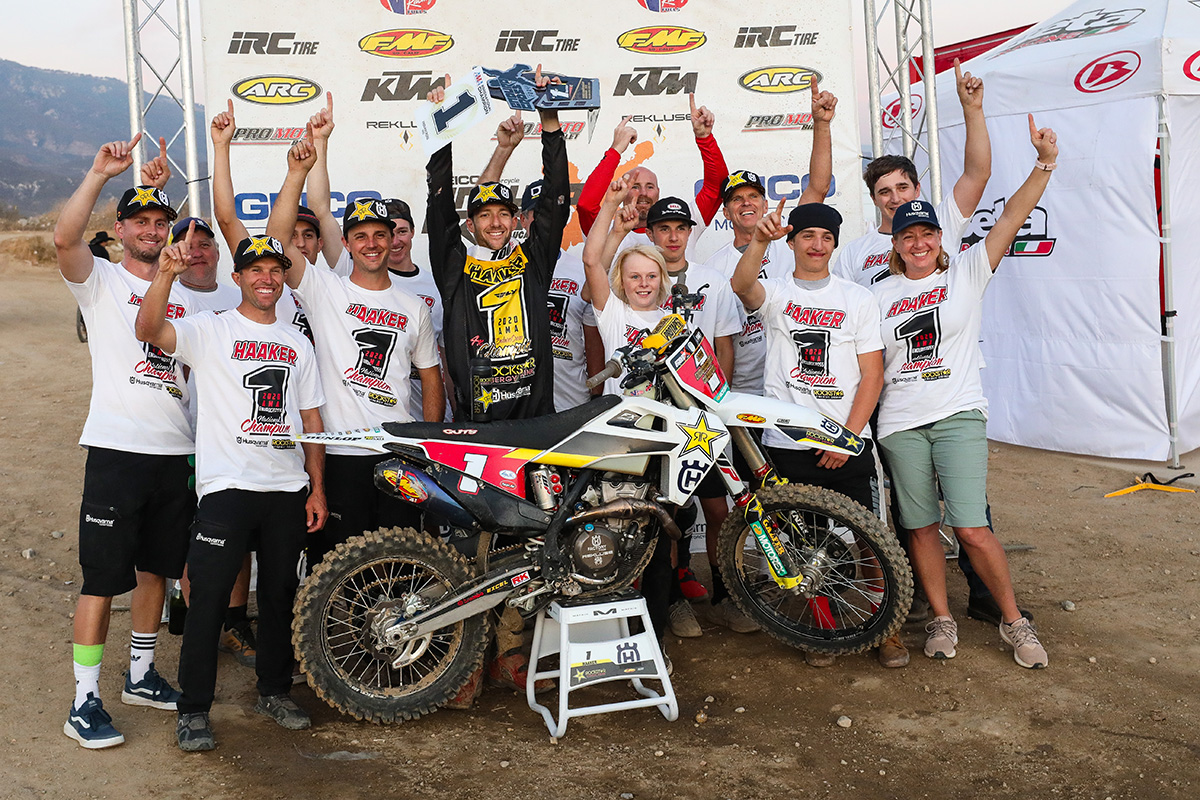 Colton Haaker wins 2020 AMA EnduroCross Championship