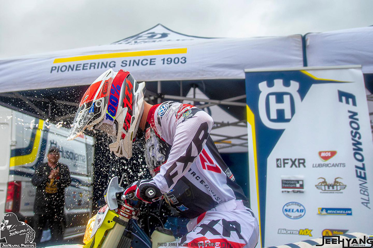 2020 Swedish Knobby Enduro Championship title for Elowson