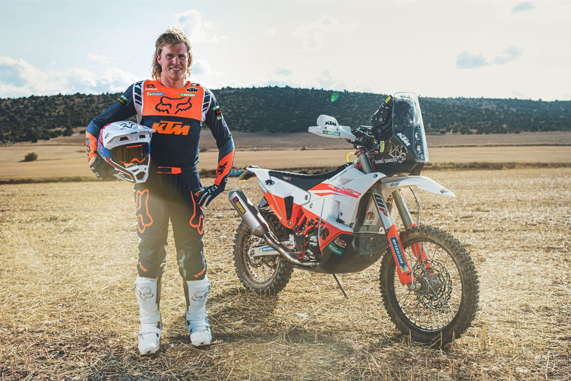 Daniel Sanders signs with KTM Factory Rally Team