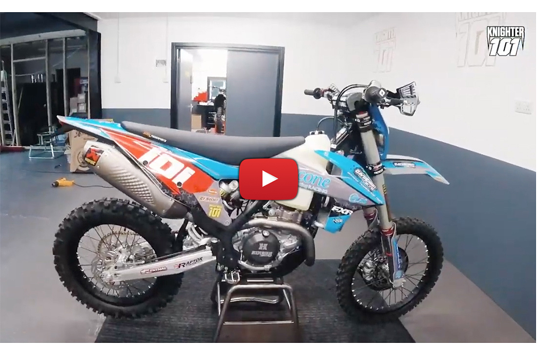 David Knight's KTM 500 EXC-F Pro Bike Build