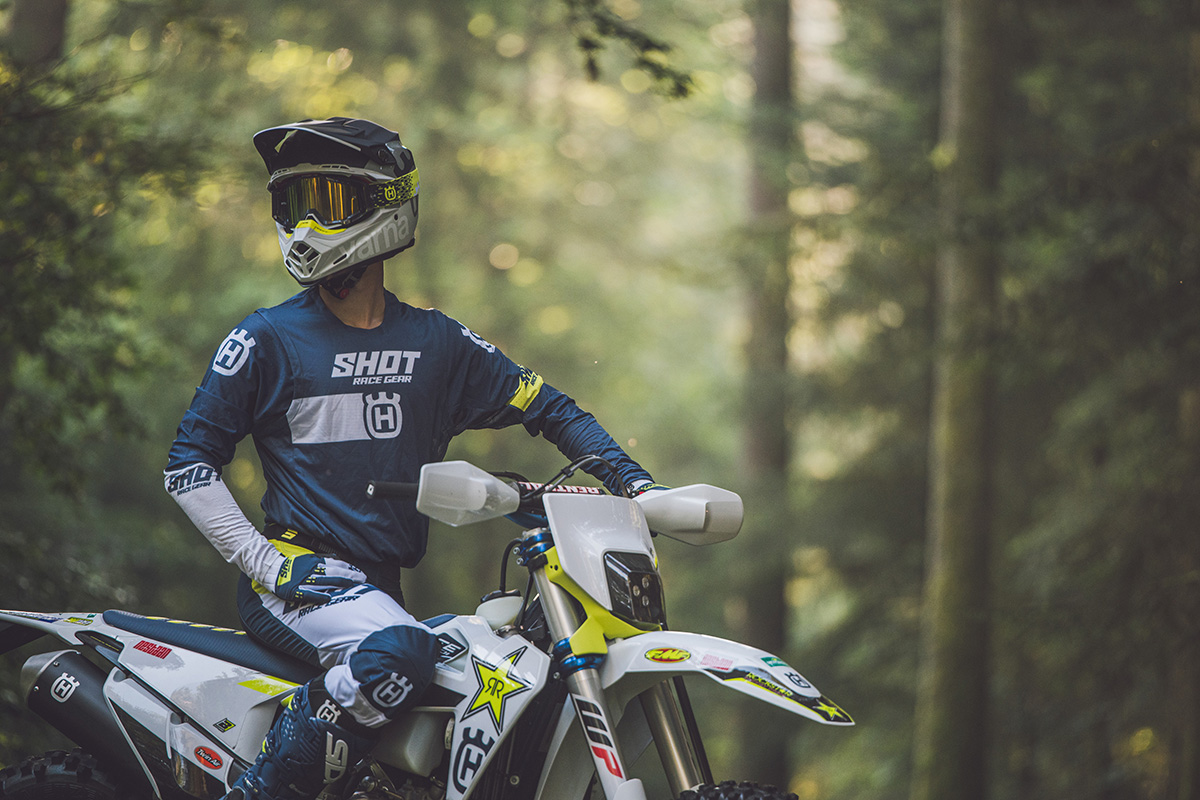 Husqvarna Motorcycles 2020 SHOT Factory Team Riding Gear