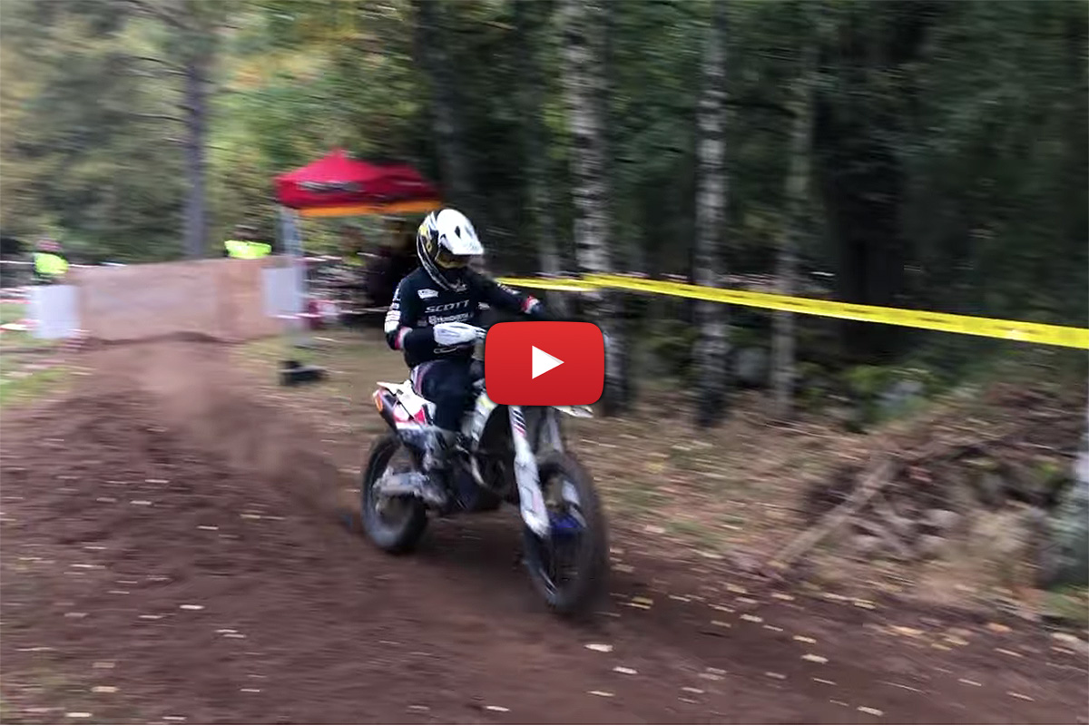 Knobby Swedish Enduro: Rnd 5 video highlights, Norrahammars