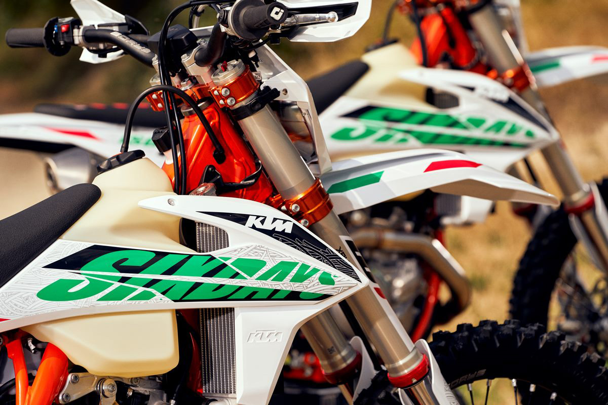 KTM Supporting ISDE 2021 in Italy