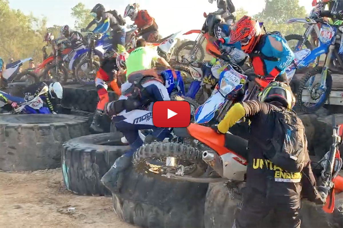 Rev limiter Extreme Enduro race start carnage