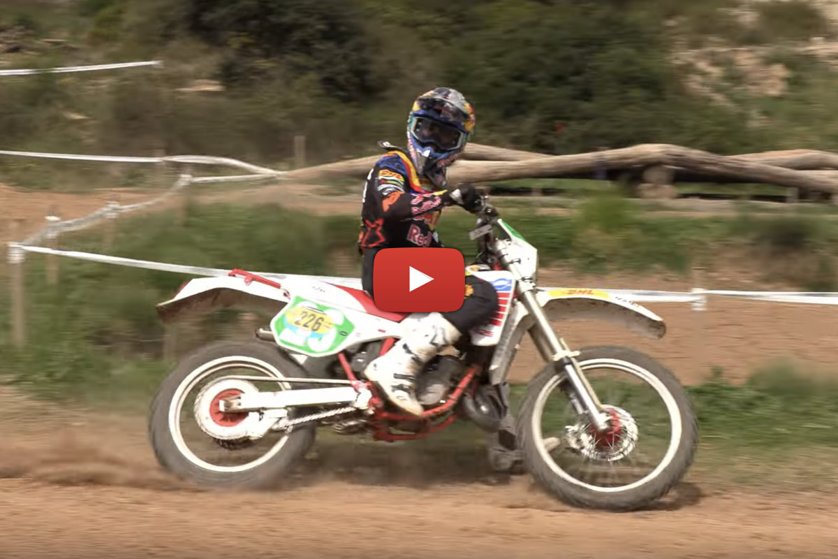 Vintage Enduro: Spanish Classic Festival highlights featuring Josep Garcia on a 1990 KTM 125