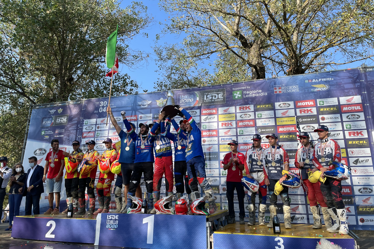 2021 ISDE: Day 6 results – Italy crowned champions