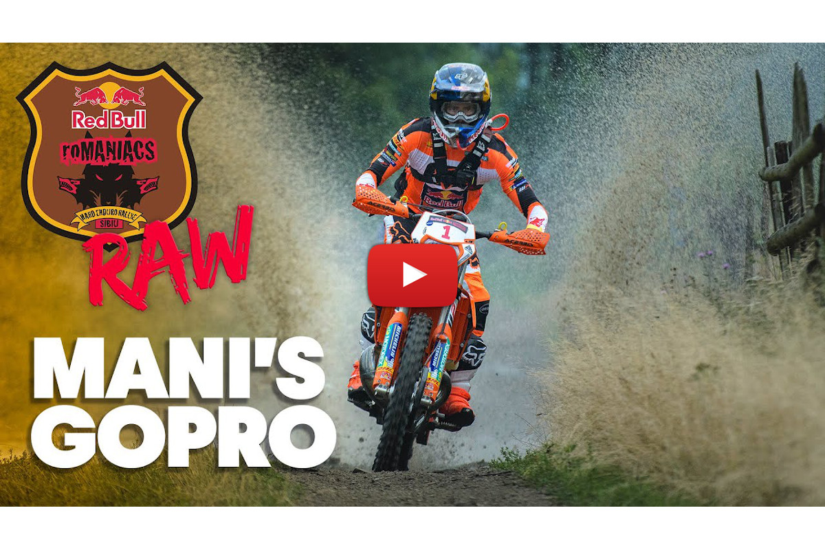 2021 Red Bull Romaniacs: Mani Lettenbichler's best POV clips