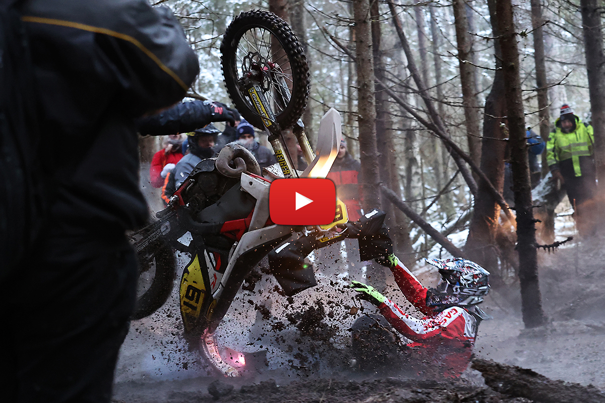 “Normally it’s really wet with lots of swamps” – Finnish Kärme Kustaa Team Enduro