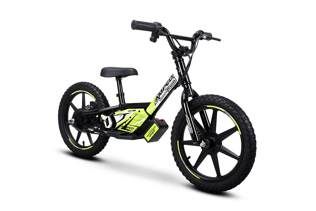 AMPED Electric kids balance bikes