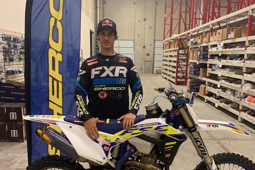 Benjamin Herrera to race for Sherco in GNCC