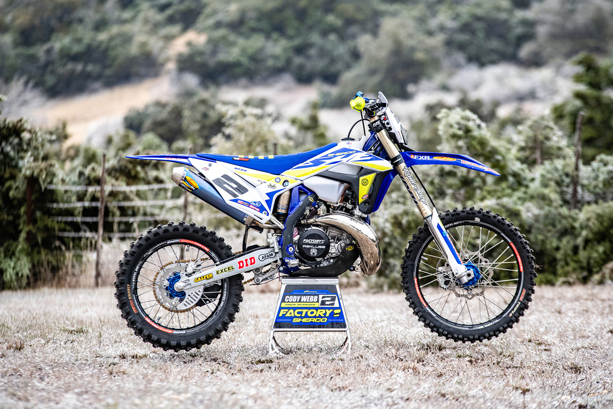 Pro Bike Gallery: Cody Webb’s 2021 Sherco SE 300 Factory