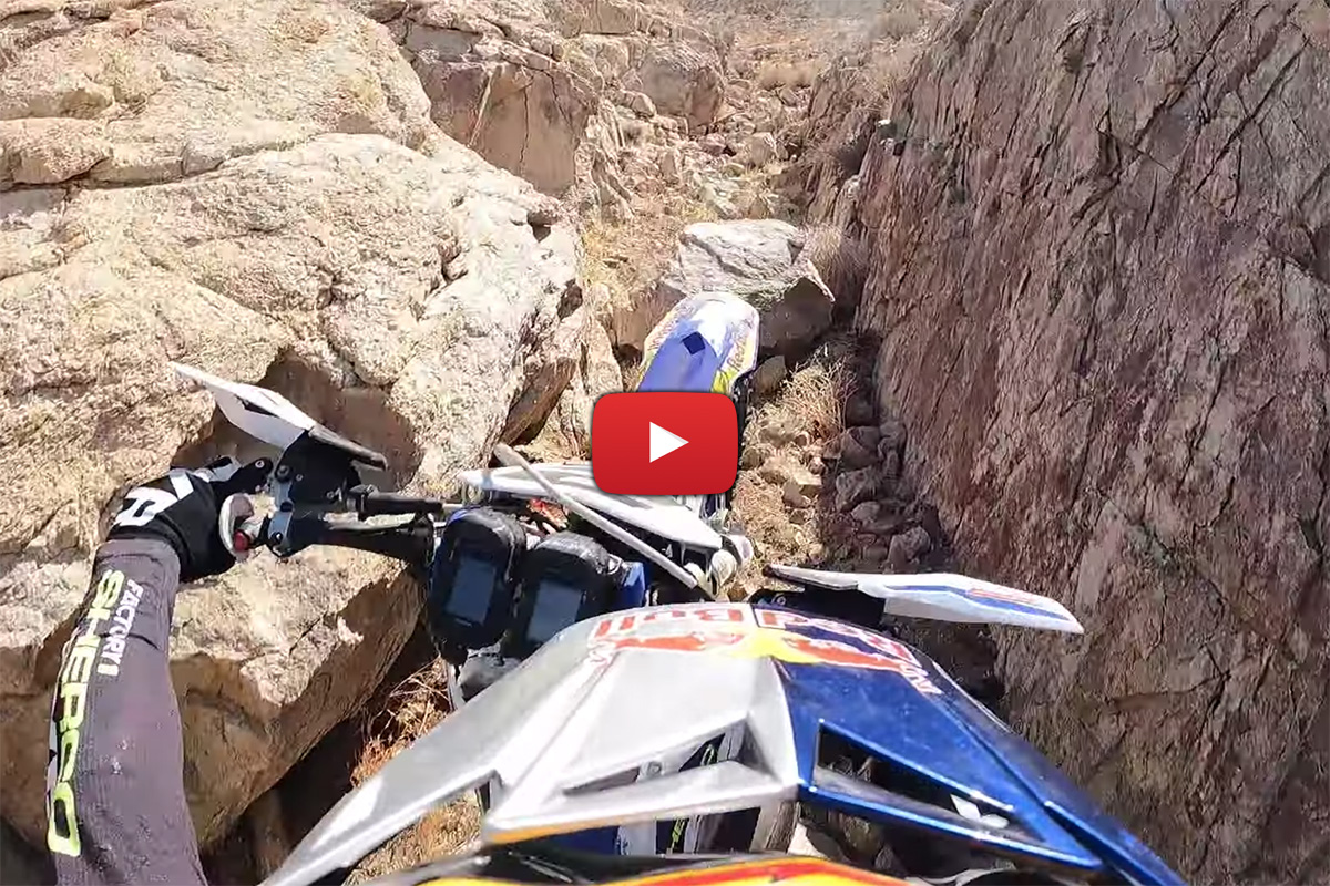 2021 King of the Motos: Cody Webb POV training – crazy downhills!