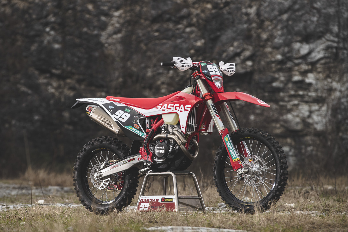 Andrea Verona’s 2021 GASGAS EC 250F – picture gallery
