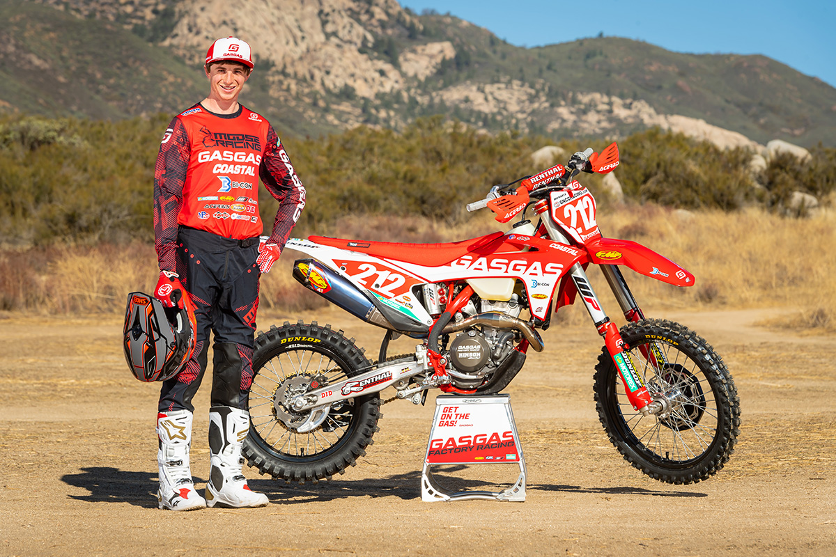 Russell and Girroir to race for new GASGAS team in GNCC