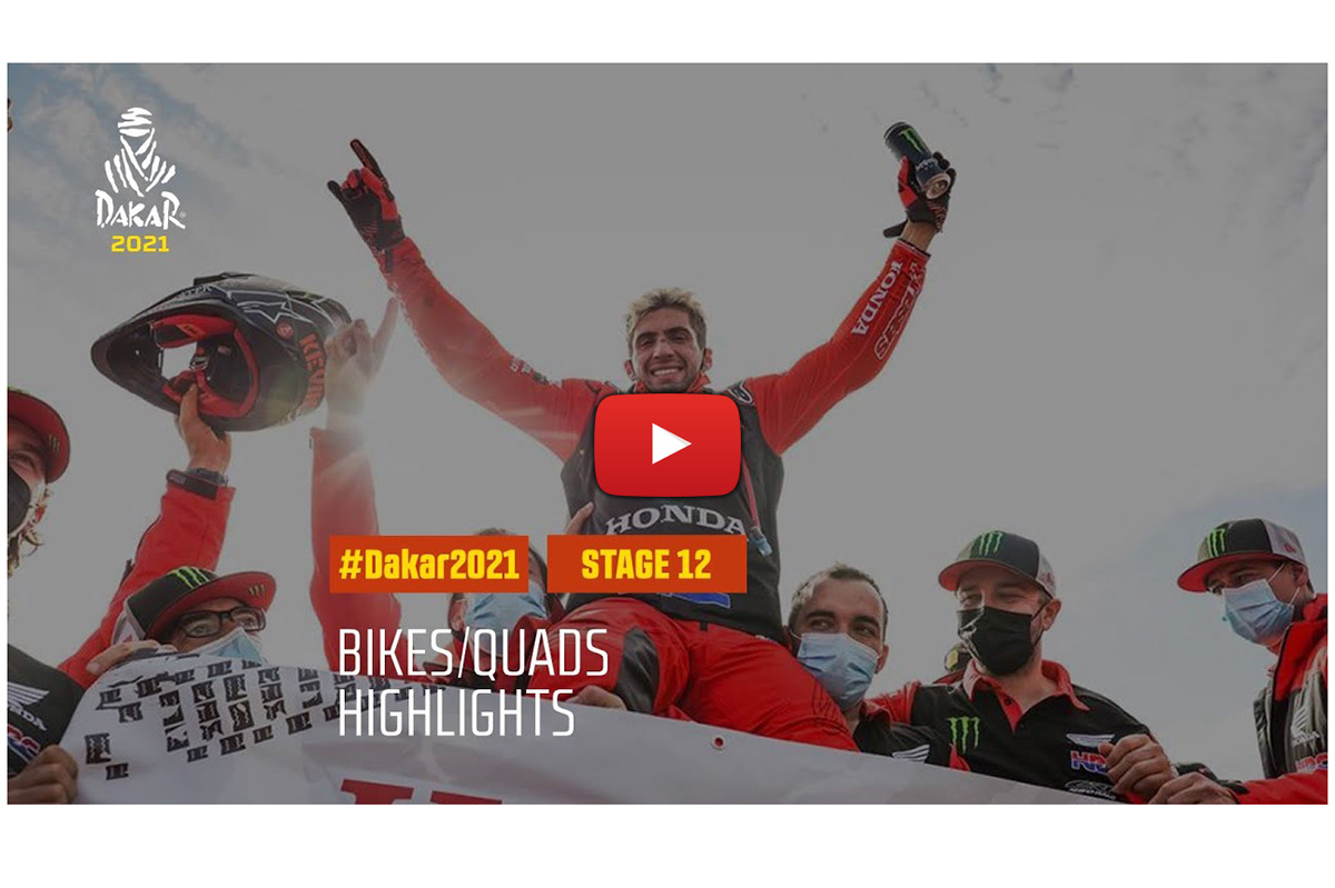 Dakar Rally 2021: stage 12 video highlights – down to the wire racing on the final day