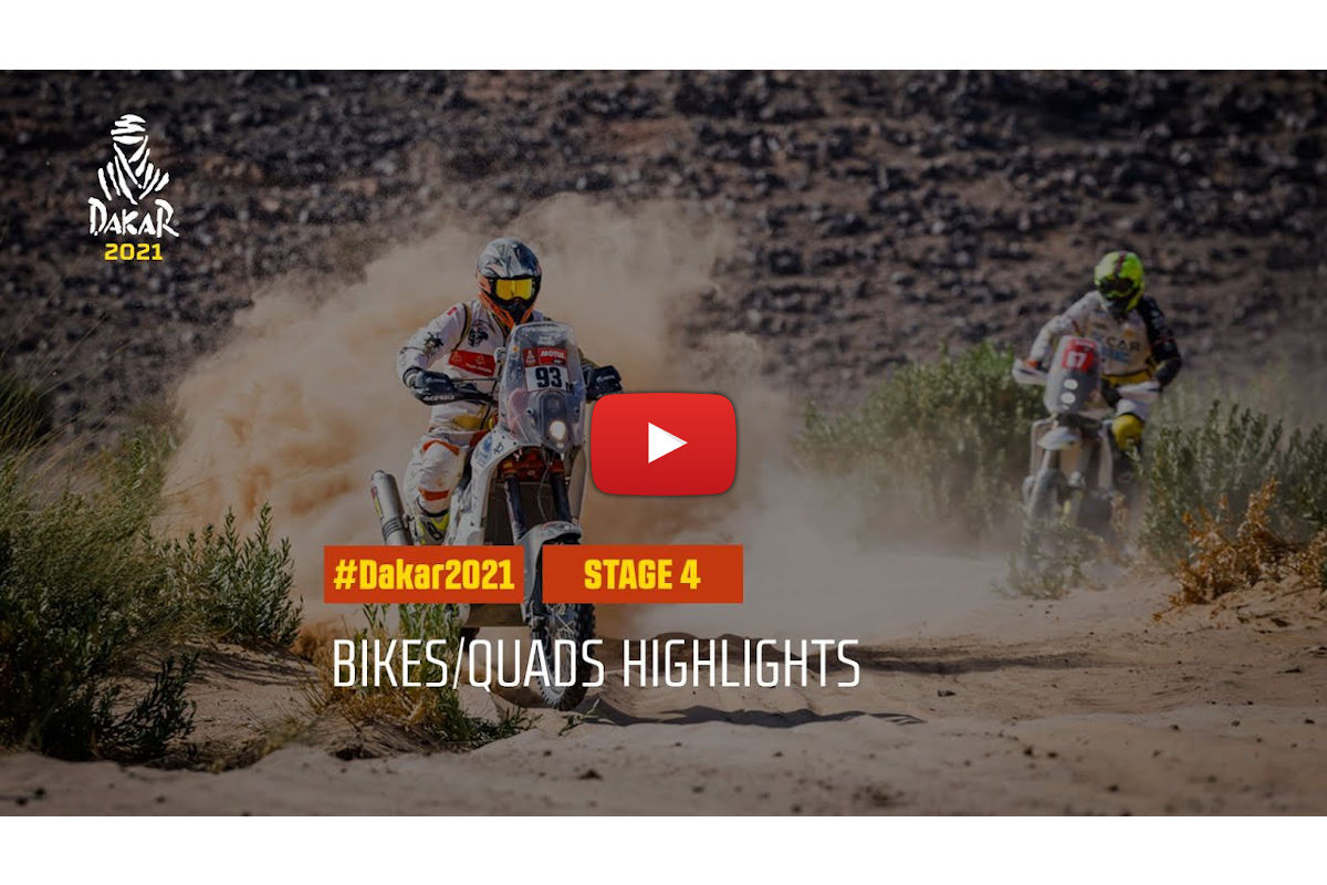 Dakar Rally 2021: Stage 4 video highlights