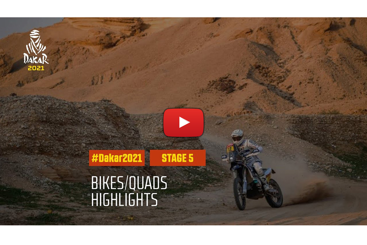 Dakar Rally 2021: stage 5 highlights – even the best get it wrong!
