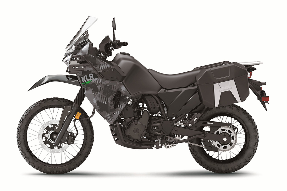 First look: Kawasaki update legendary KLR650