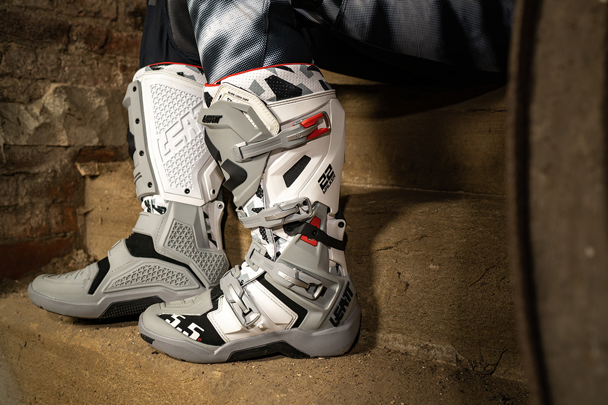 Jonny Walker replica boots in Leatt’s 2021 off-road range