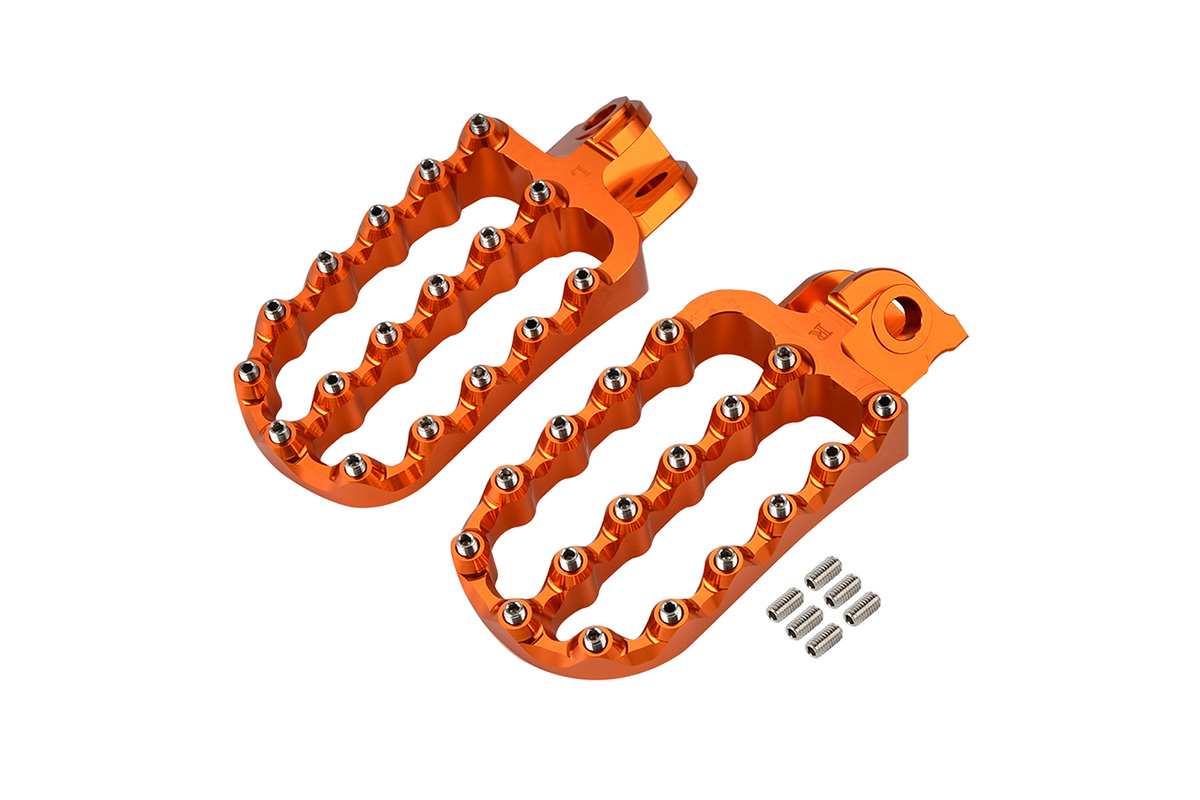 Quick look: KTM Adventure bike footpegs from Bullet Proof Designs