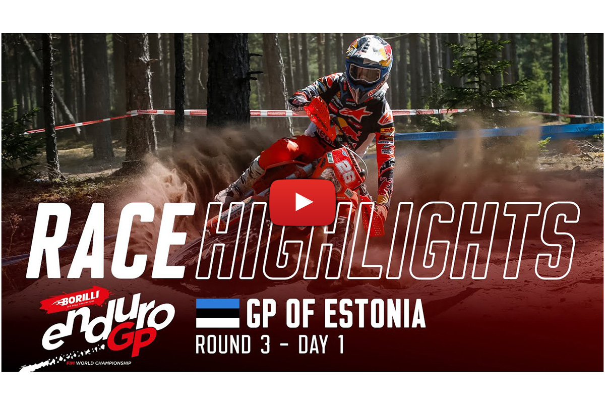 EnduroGP video highlights from Day 1 in Estonia
