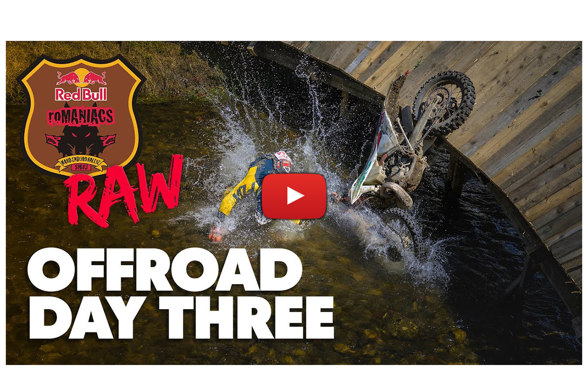 Red Bull Romaniacs: Day 3 video highlights – splashes, crashes and classic hillclimbs