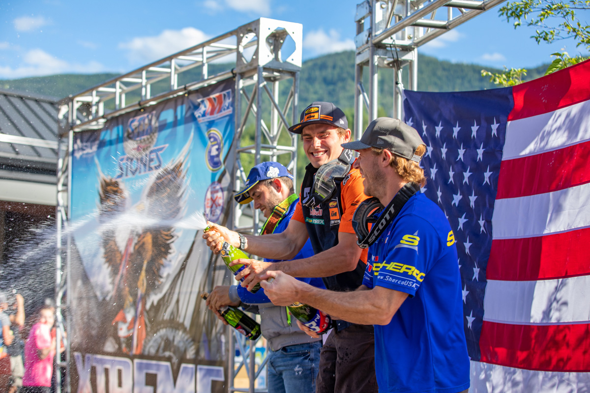 AMA Extreme Enduro: Silver Mountain Xtreme – Hart takes victory, Webb dodges logs 
