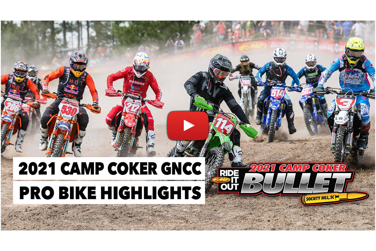 2021 GNCC highlights: Baylor and Strang’s battle at Camp Coker Bullet