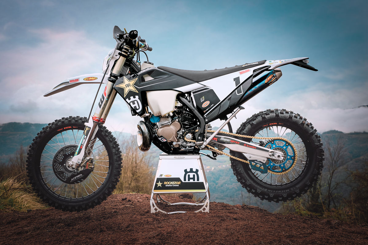Pro Bike Gallery: Jarvis, Bolt and Gomez’ 2021 Rockstar Husqvarna Hard Enduro two-strokes